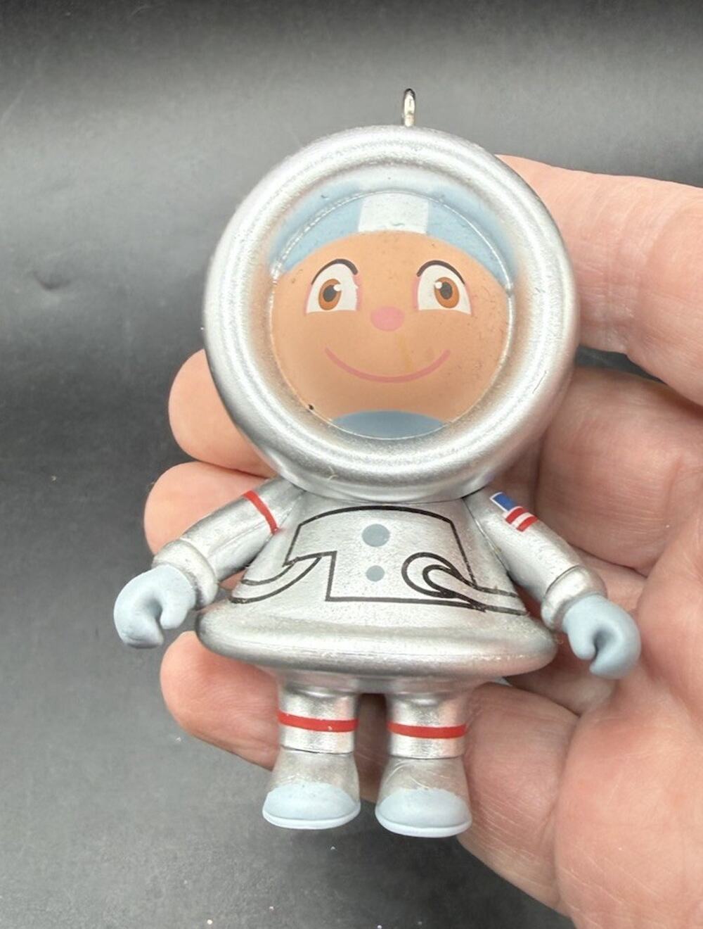 Hallmark Keepsake Ornament Mystery Frosty Astronaut No Box EUC -LO27